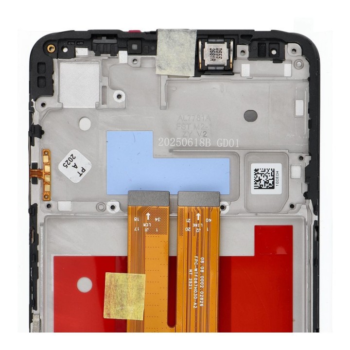 ServicePack Wyświetlacz LCD do SAMSUNG A07 4G A075 Gray GH81-28044A