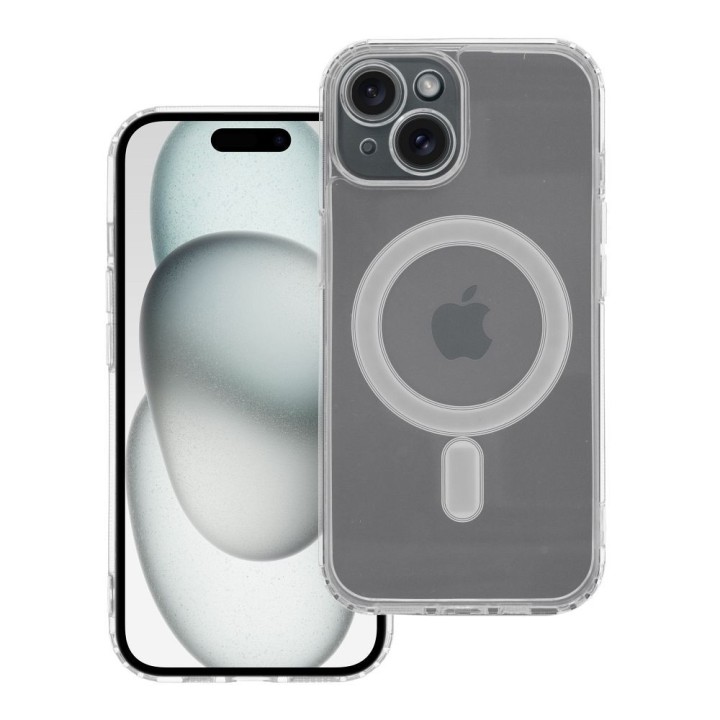 Etui na iPhone 15 Clear Mag Cover (Str / Camera Protection) zgodne z MagSafe  transparentne
