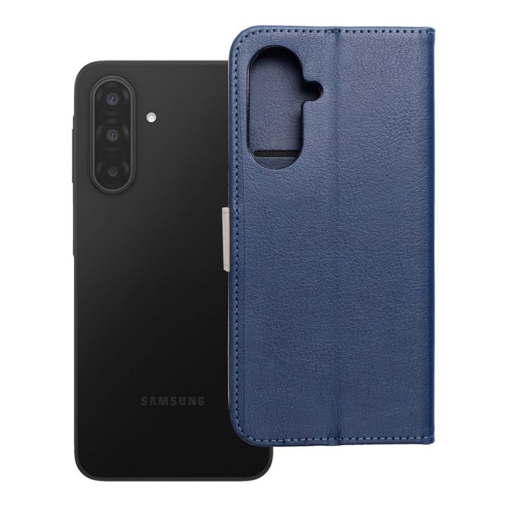 Flip case for Samsung A17 Split Book navy blue-cream