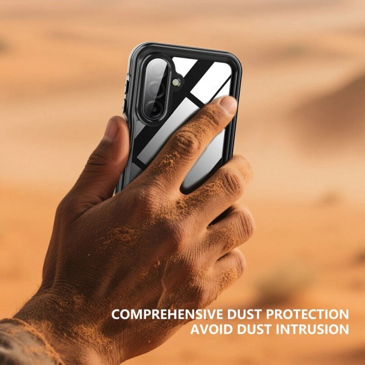 Case for Samsung A17 / A18 waterproof Shellbox A17 / A18 black