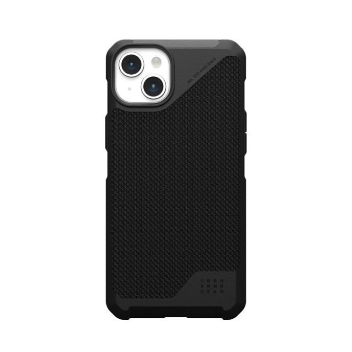 UAG Urban Armor Gear чехол METROPOLIS LT совместимый с Magsafe для IPHONE 15 Plu кевлар black