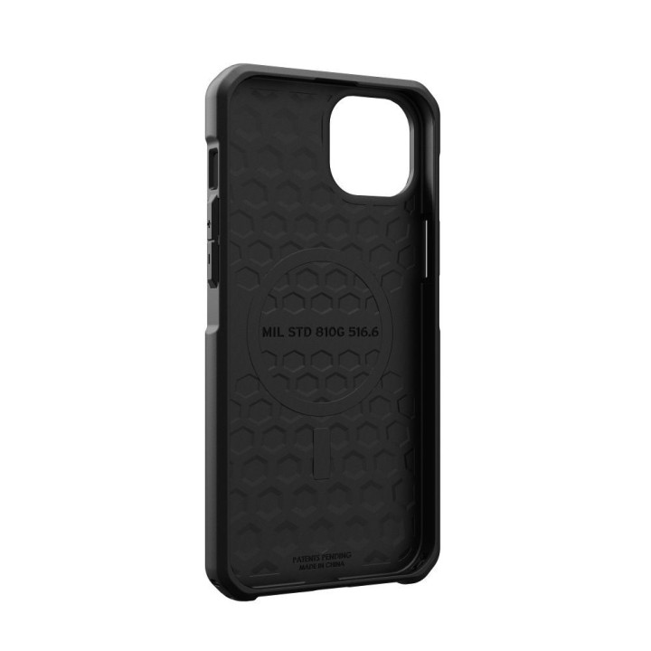 UAG Urban Armor Gear чехол METROPOLIS LT, совместимый с MagSafe, для IPHONE 15 Plu kevlar черный