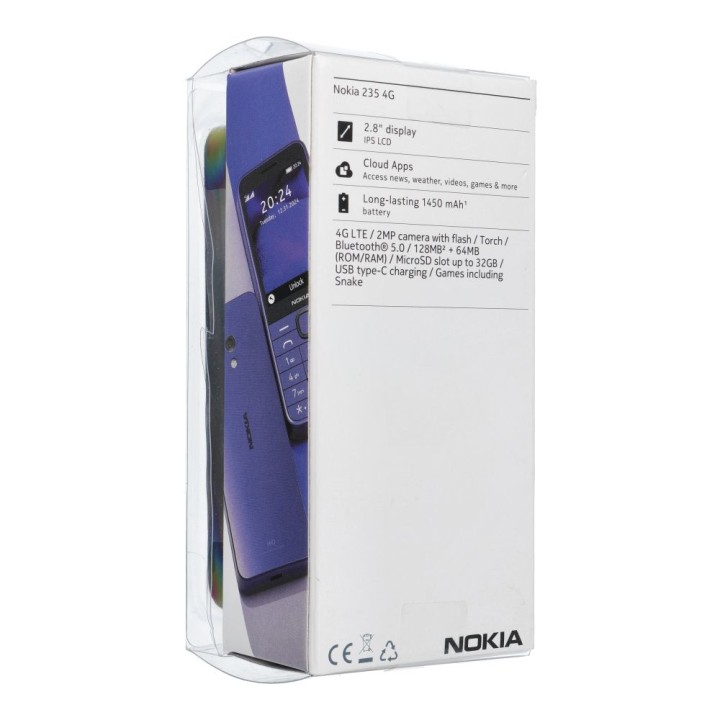 Мобильный телефон NOKIA 235 Dual Sim 4g черный