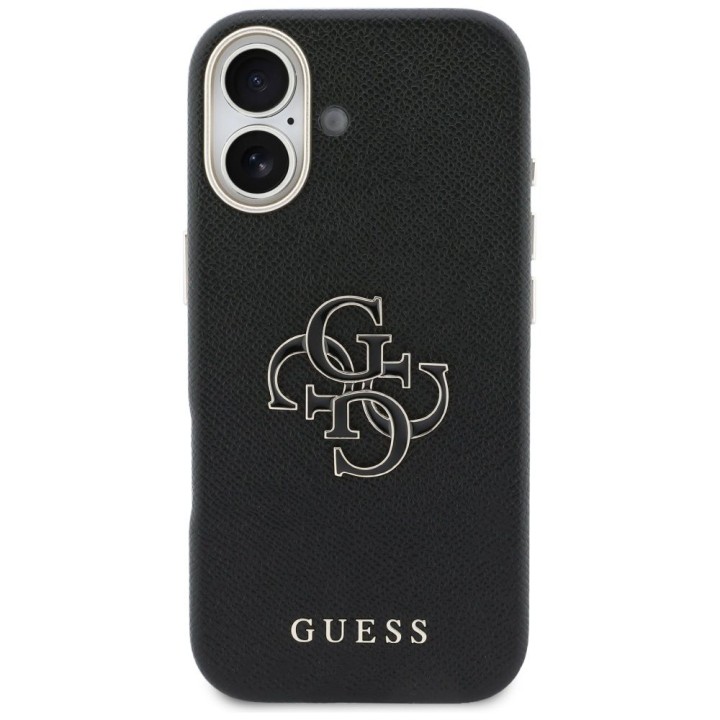 GUESS чохол для IPHONE 17 GUHCP17S5PS4RGGK (PU FW Resin Logo) чорний