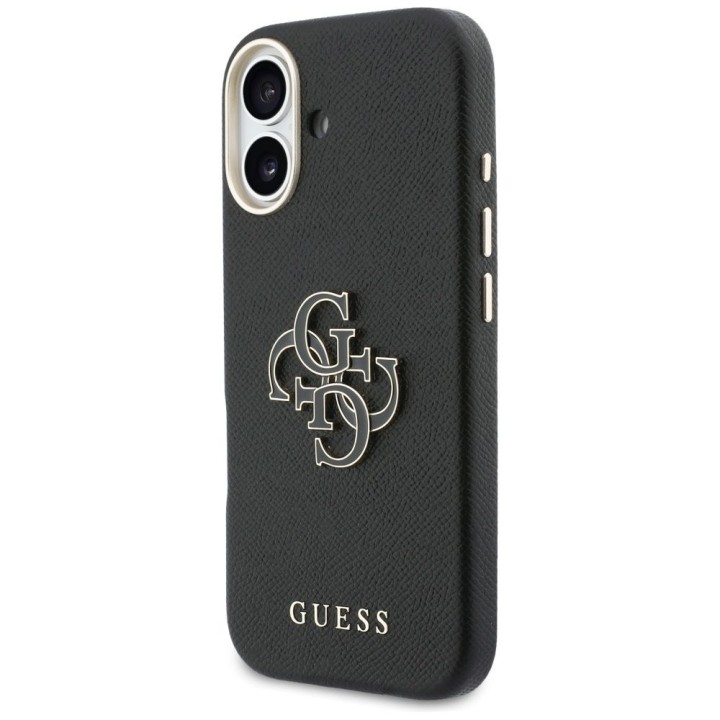 GUESS чехол для IPHONE 17 GUHCP17S5PS4RGGK (PU FW Resin Logo) черный