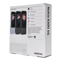 Мобільний телефон Nokia 6300 Dual Sim 4G чорний