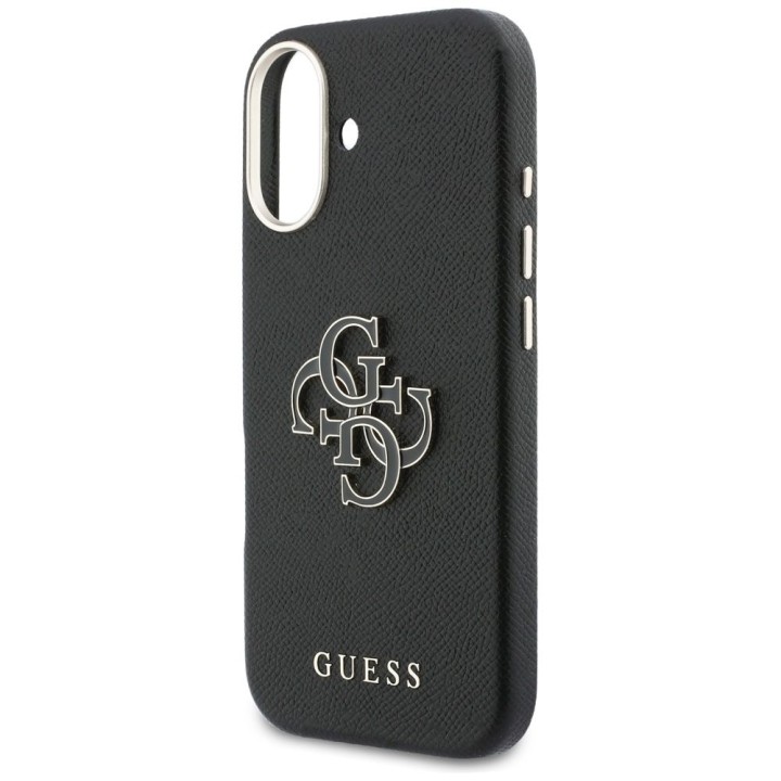 GUESS чохол для IPHONE 17 GUHCP17S5PS4RGGK (PU FW Resin Logo) чорний