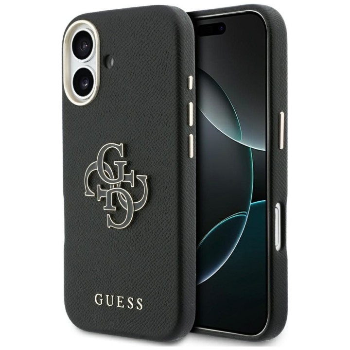 GUESS чехол для IPHONE 17 GUHCP17S5PS4RGGK (PU FW Resin Logo) черный