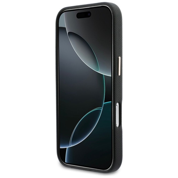GUESS чехол для IPHONE 17 GUHCP17S5PS4RGGK (PU FW Resin Logo) черный