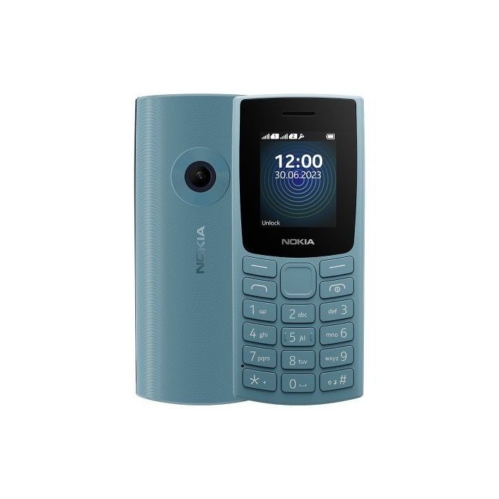 Cell phone Nokia 110 2023 Dual Sim 4G blue