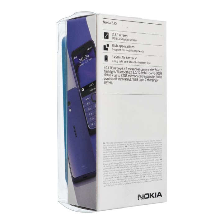 Мобильный телефон NOKIA 235 Dual Sim 2g синий