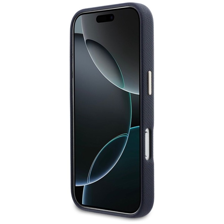GUESS чохол для IPHONE 17 Pro GUHCP17L5PS4RGGB (PU FW Resin Logo) синій