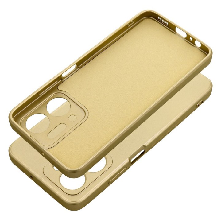 Чохол для Honor X7A Metallic золотий