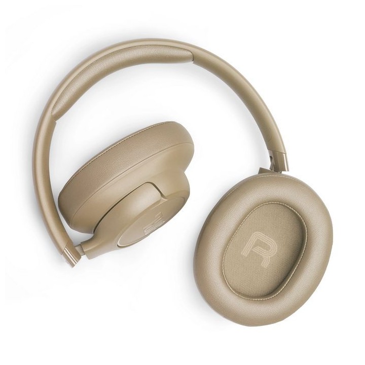 Wireless on-ear headphones JBL Tune 780NC beige