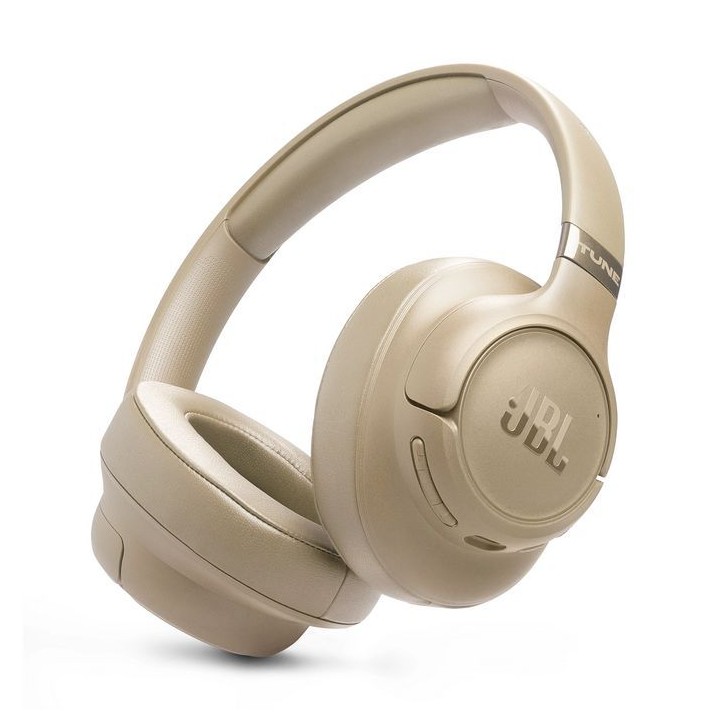 Wireless on-ear headphones JBL Tune 780NC beige