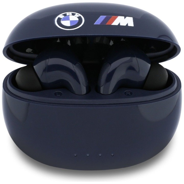 Wireless in-ear headphones BMW TWS BMBEXHML303ILV (Printed Logo) navy blue