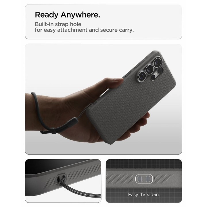 SPIGEN чехол LIQUID AIR для SAMSUNG S26 Ultra marble grey