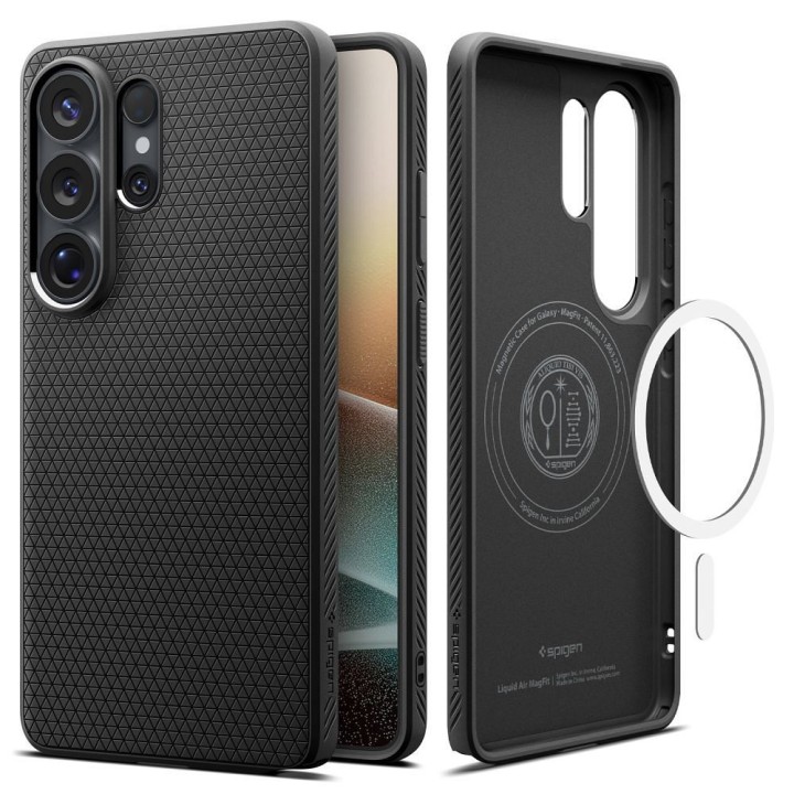 SPIGEN чехол LIQUID AIR MAG совместимый с MagSafe для SAMSUNG S26 Ultra matte black