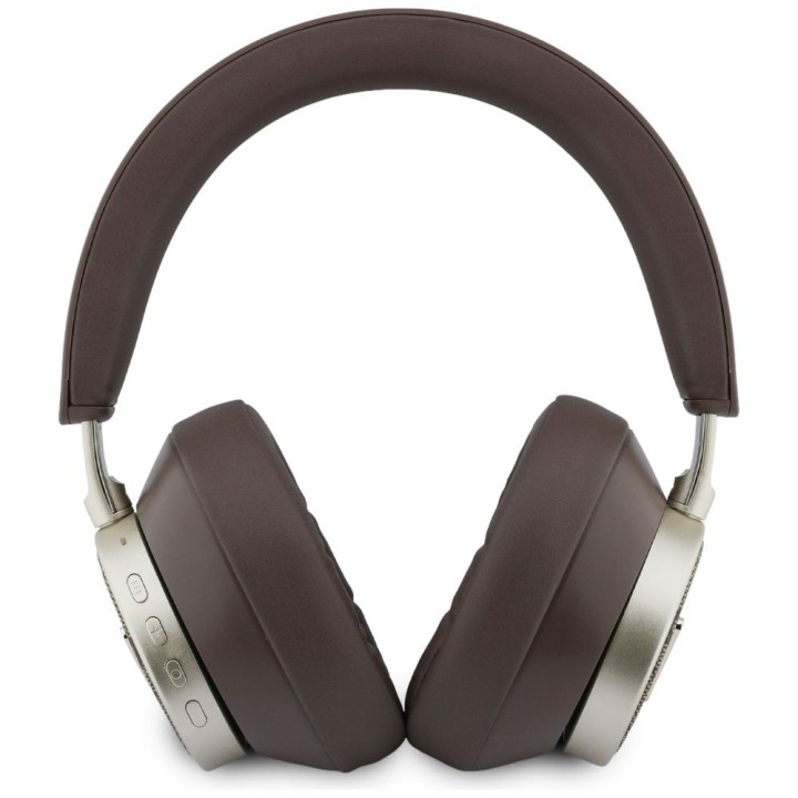 Wireless on-ear headphones Guess ENC GUBHC15P4MRCTW (4G Triangle Logo) brown