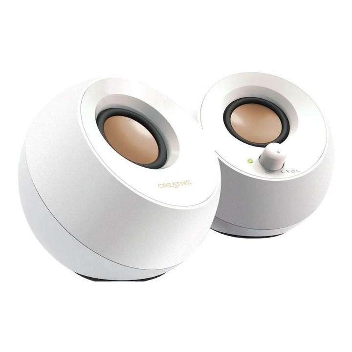 Wired speaker 4,4W Creative Pebble 2.0 51MF1680AA001 white