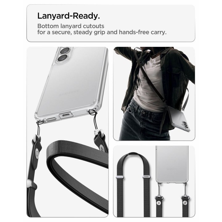 SPIGEN case ULTRA HYBRID for SAMSUNG S26 crystal clear