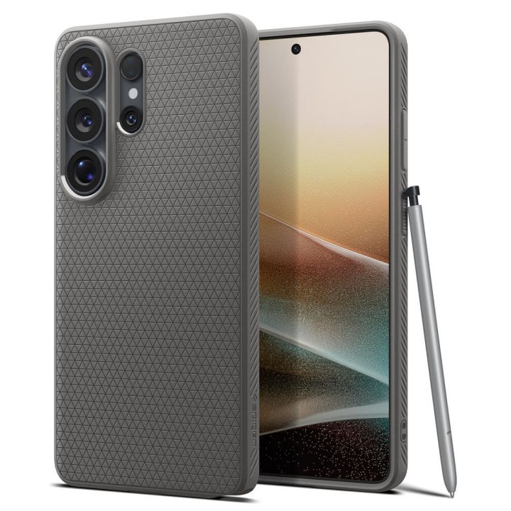 SPIGEN чехол LIQUID AIR для SAMSUNG S26 Ultra marble grey