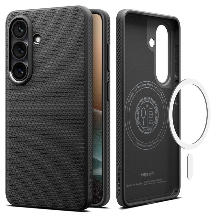 SPIGEN case LIQUID AIR MAG compatible with MagSafe for SAMSUNG S26 Plus matte black