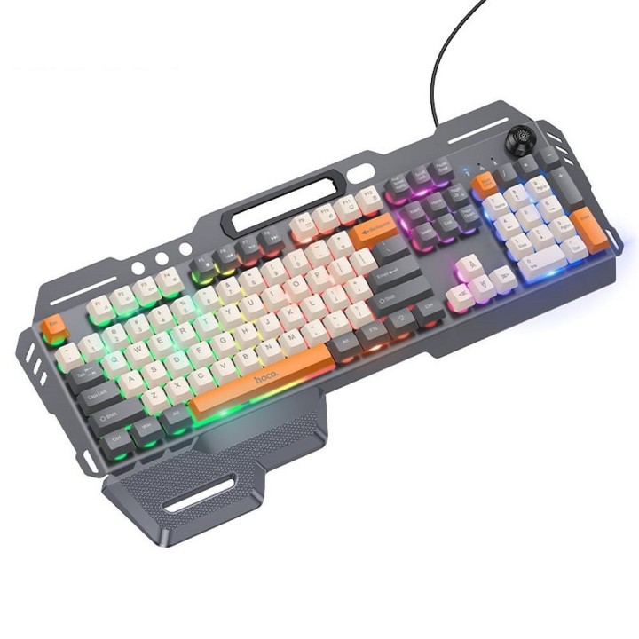 Дротова клавіатура QWERTY Hoco Gaming DI98 чорна