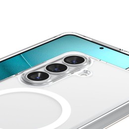 SPIGEN чохол ULTRA HYBRID MAG сумісний з MagSafe для S26 clear / білий