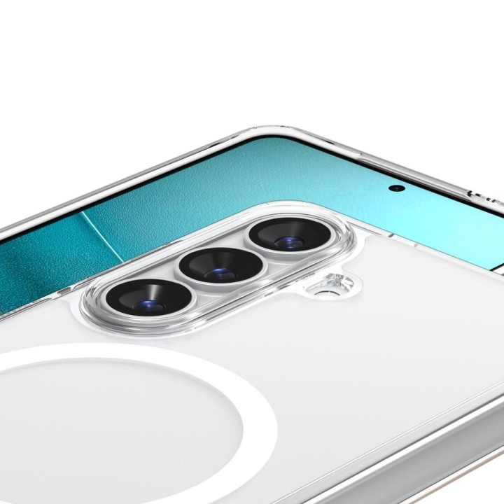 SPIGEN чохол ULTRA HYBRID MAG сумісний з MagSafe для S26 clear / білий