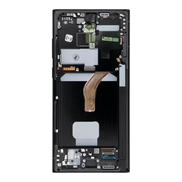 ServicePack LCD display SAMSUNG S22 Ultra S908 Graphite GH82-27488E