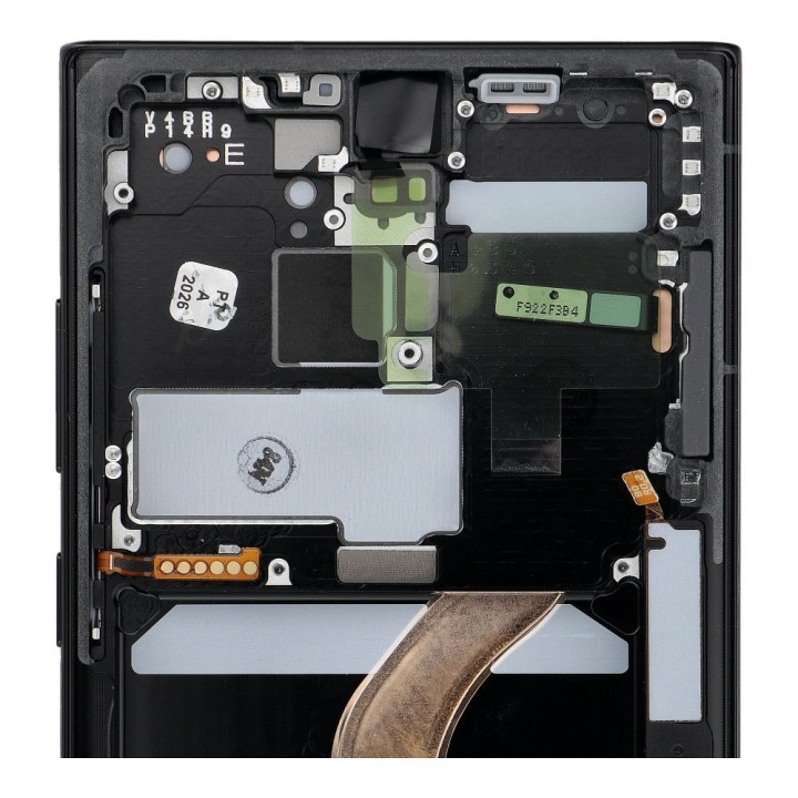 ServicePack LCD дисплей SAMSUNG S22 Ultra S908 Graphite GH82-27488E