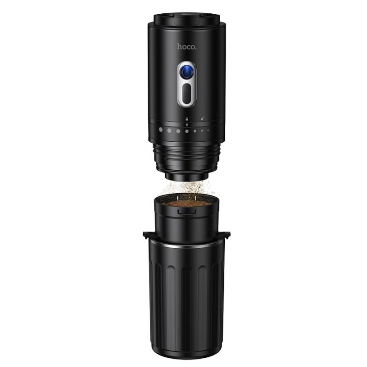 Portable coffee mug with coffee maker Hoco HX80 black