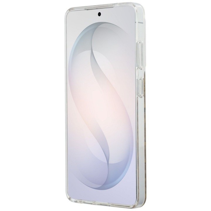 GUESS чохол для SAMSUNG S26 Ultra GUHMS26LHLEGTGLW (Magnetic IML Leopard Print Triangle) коричневий