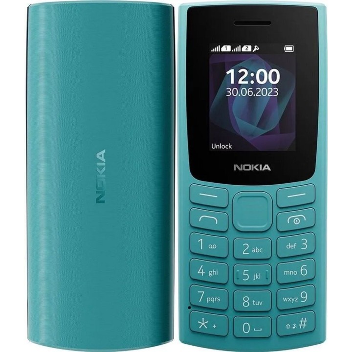 Cell phone Nokia 105 2021 Dual SIM 4G blue