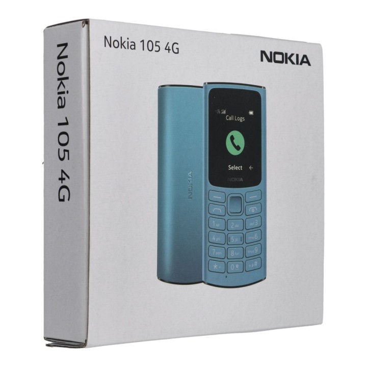 Мобильный телефон Nokia 105 2021 Dual SIM 4G синий