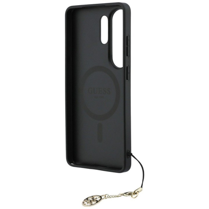 GUESS case for SAMSUNG S26 Ultra GUHMS26LGF4GBR (PU 4G Classic Logo with Charm) brown