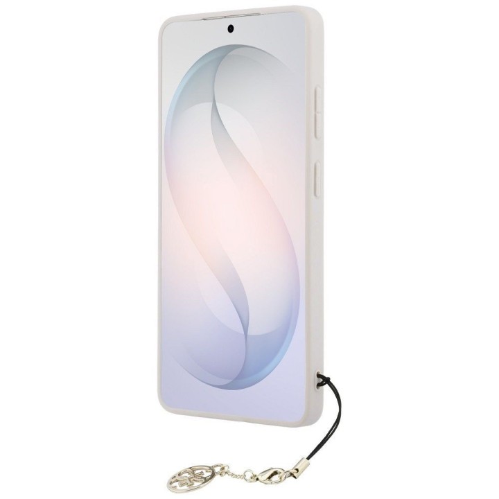 GUESS case for SAMSUNG S26 Ultra GUHMS26LGF4GPI (PU 4G Classic Logo with Charm) pink