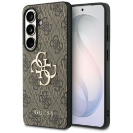 GUESS чохол для SAMSUNG S26 GUHCS26S4GMGBR (4G Big Metal Logo) коричневий