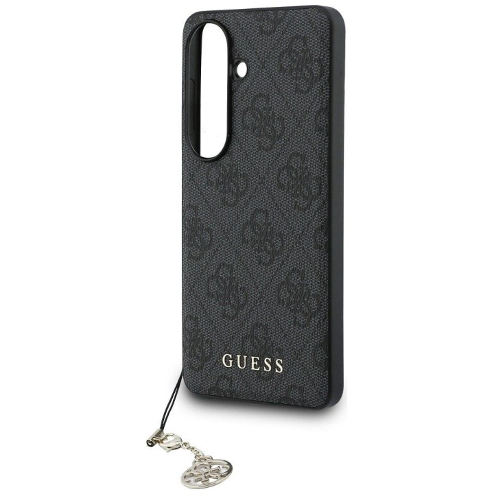 GUESS case for SAMSUNG S26 GUHMS26SGF4GGR (PU 4G Classic Logo with Charm) black