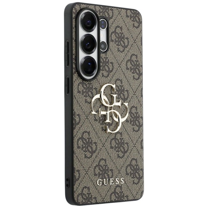 GUESS чохол для SAMSUNG S26 Ultra GUHCS26L4GMGBR (4G Big Metal Logo) коричневий