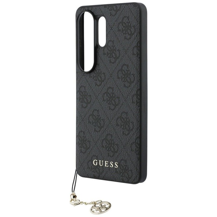 GUESS case for SAMSUNG S26 Ultra GUHMS26LGF4GGR (PU 4G Classic Logo with Charm) black