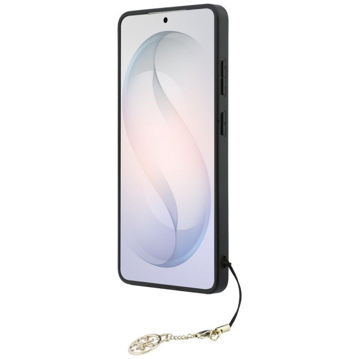 GUESS futerał do SAMSUNG S26 Ultra GUHMS26LGF4GGR (PU 4G Classic Logo with Charm) czarny