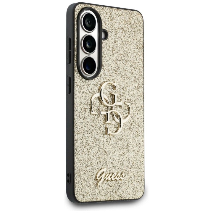 GUESS чохол для SAMSUNG S26 GUHCS26SHG4SGD (Fixed Glitter 4G Big Metal Logo) золотий