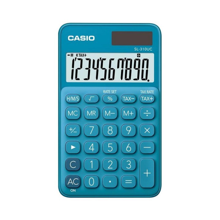 Kalkulator Casio SL-310UC-BU niebieski