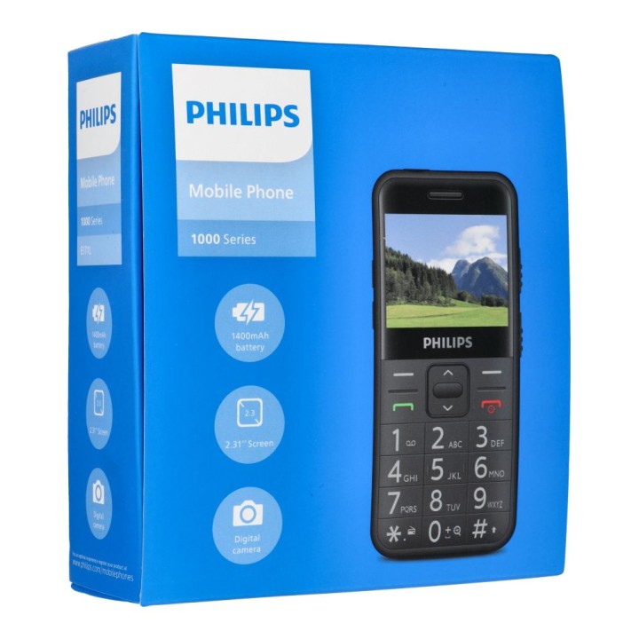 Cell phone Philips E171L black
