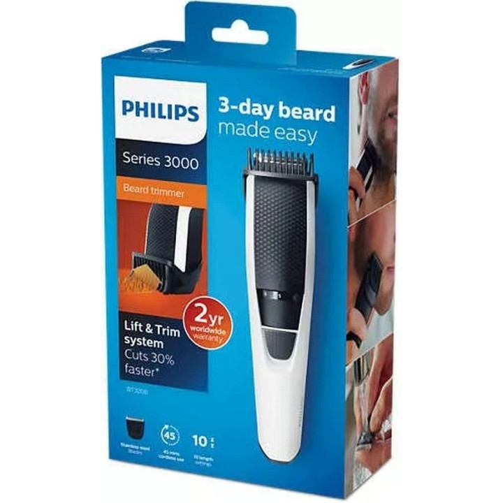 Beard trimmer Philips BeardTrimmer series 3000 BT3206/14