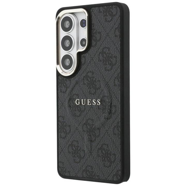 GUESS чохол для SAMSUNG S26 Ultra GUHMS26LP4MSEGCK (4G Embossed Ring MagSafe) чорний