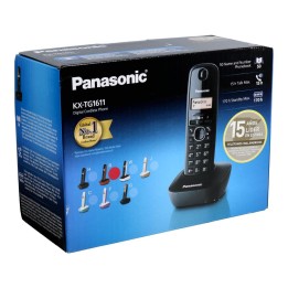 Бездротовий телефон PANASONIC KX-TG1611SPR червоний