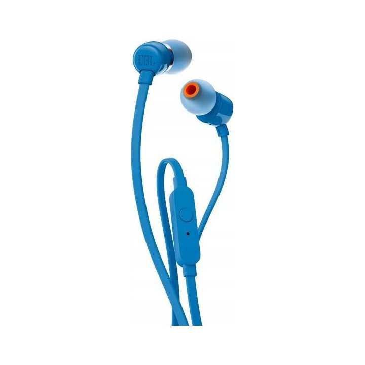 Wired in-ear headphones JBL T160BL blue